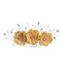 Tip Top Kids Girls Multi Color Three Rhinestone Flower Hair Comb - SophiasStyle.com